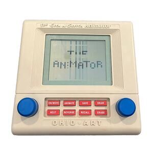 The Etch A Sketch Animator Ohio Art Vintage Drawing Electronic Toy Tested Works